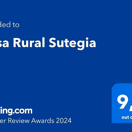 Casa Rural Sutegia Ziga Dış mekan fotoğraf